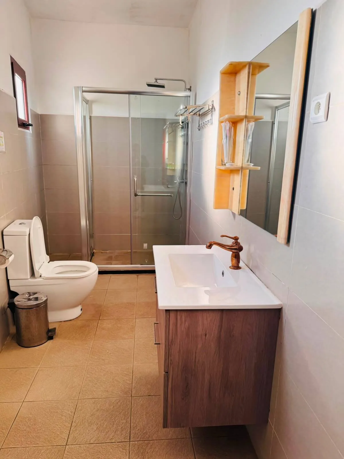 Douche chambres familiales